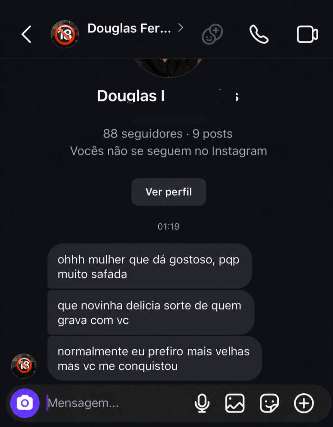 Depoimento real