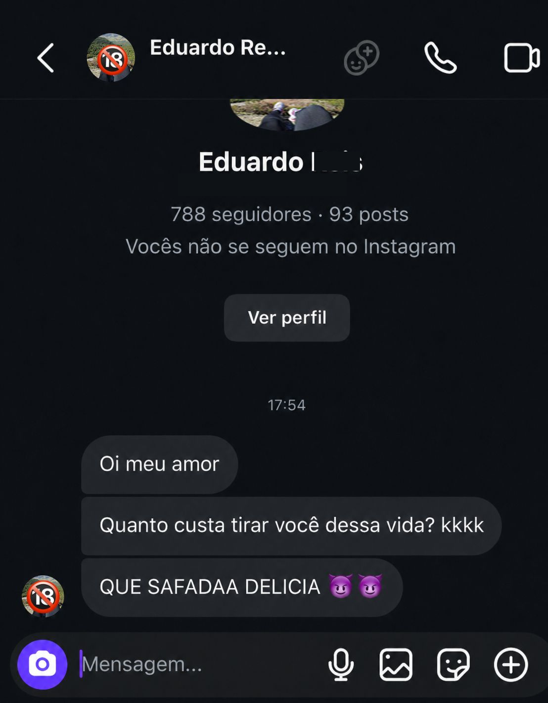 Depoimento real