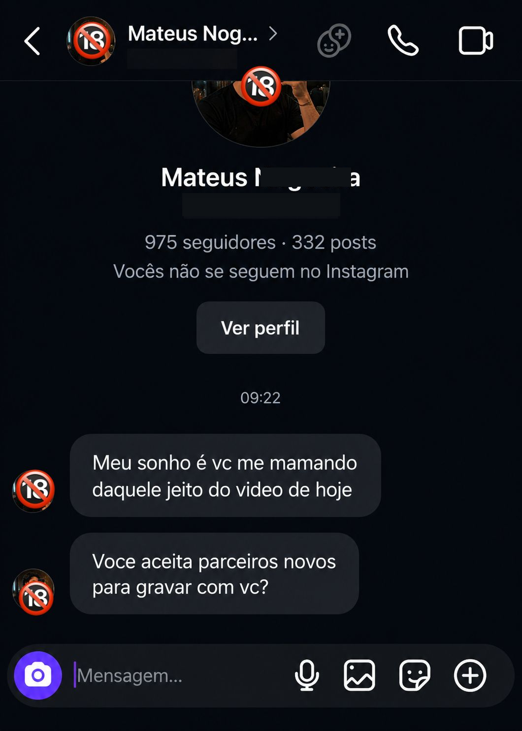 Depoimento real